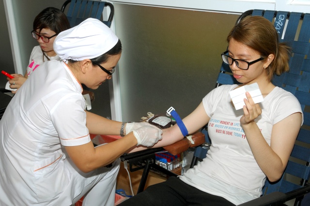 Chùa Giác Ngộ: Hơn 200 người đăng ký tham gia hiến máu nhân đạo