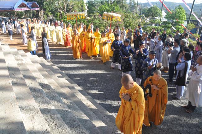 Đăk Nông: Chùa Pháp Hoa Lễ An vị Phật, Đúc Đại Hồng Chung