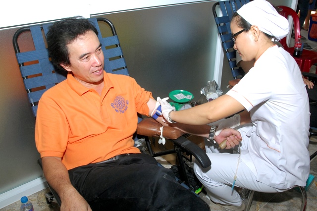 Chùa Giác Ngộ: Hơn 200 người đăng ký tham gia hiến máu nhân đạo