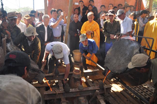 Đăk Nông: Chùa Pháp Hoa Lễ An vị Phật, Đúc Đại Hồng Chung