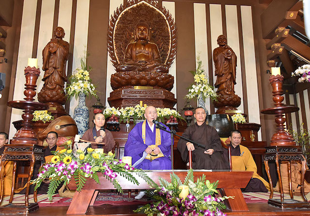 Hòa thượng Yoshimizu Daichi đến thăm, chúc tết tại Tu viện Khánh An