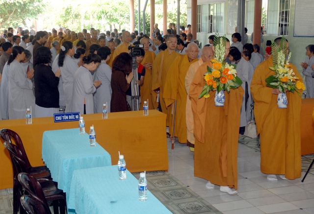 Tiền Giang: Long trọng lễ đặt đá khởi công trùng tu chùa Kim Linh I