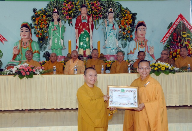 Tiền Giang: Long trọng lễ đặt đá khởi công trùng tu chùa Kim Linh I
