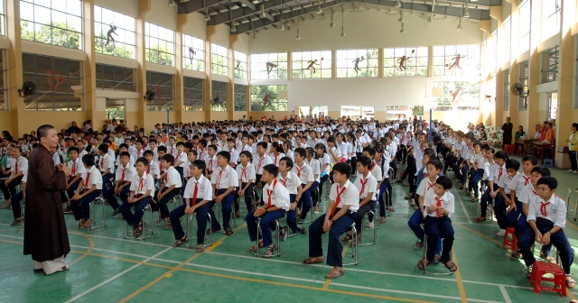 Quỹ Đạo Phật Ngày Nay: Hơn 600 học sinh gieo duyên với Phật pháp tại Tiền Giang