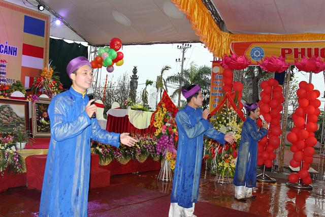 Nam Định: Cắt Băng Khánh Thành Chính Điện Chùa Thanh Cảnh