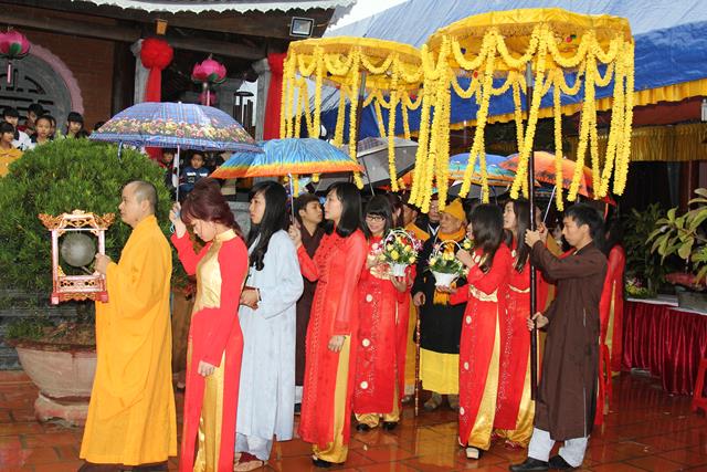 Nam Định: Cắt Băng Khánh Thành Chính Điện Chùa Thanh Cảnh