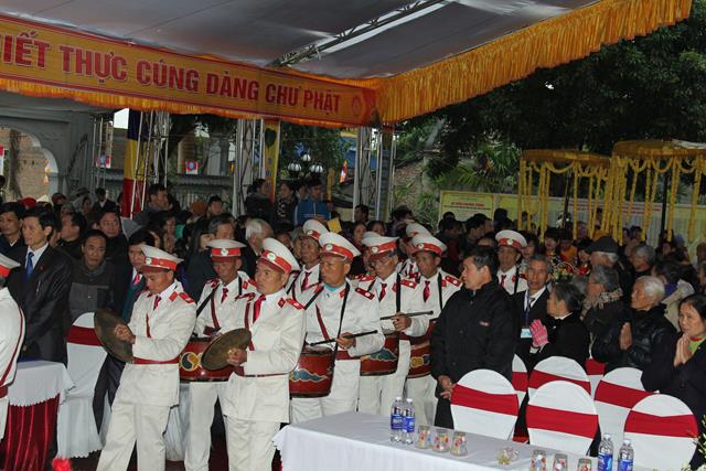 Nam Định: Cắt Băng Khánh Thành Chính Điện Chùa Thanh Cảnh