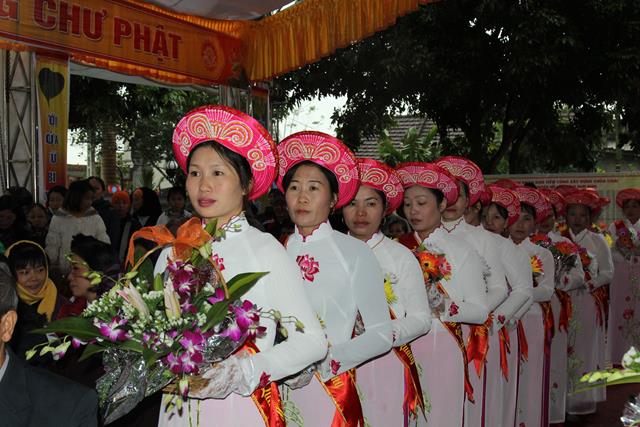 Nam Định: Cắt Băng Khánh Thành Chính Điện Chùa Thanh Cảnh