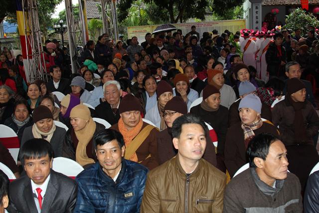 Nam Định: Cắt Băng Khánh Thành Chính Điện Chùa Thanh Cảnh
