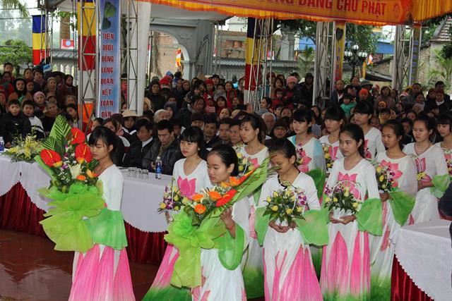Nam Định: Cắt Băng Khánh Thành Chính Điện Chùa Thanh Cảnh