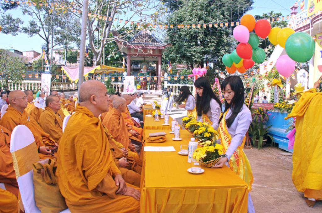 Gia Lai: Ban Trị Sự Phật Giáo VN Tỉnh Gia Lai Long trọng tổ chức Đại Lễ Đức Phật thành Đạo