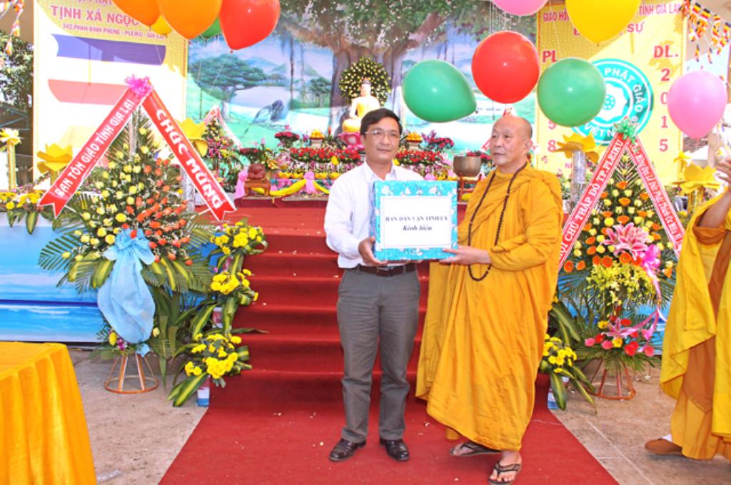 Gia Lai: Ban Trị Sự Phật Giáo VN Tỉnh Gia Lai Long trọng tổ chức Đại Lễ Đức Phật thành Đạo