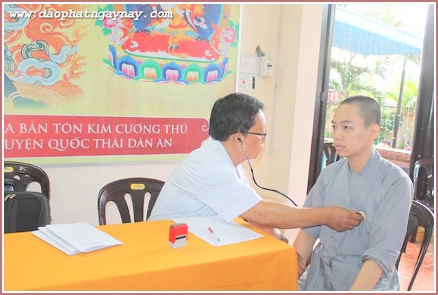 TP.HCM: Quan Âm Tu Viện tham gia phong trào hiến máu nhân đạo