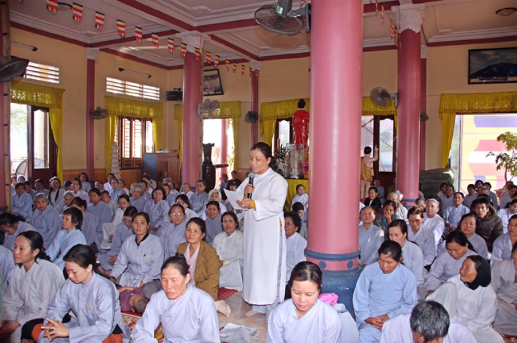 Gia Lai: Ban Trị Sự Phật Giáo VN Tỉnh Gia Lai Long trọng tổ chức Đại Lễ Đức Phật thành Đạo