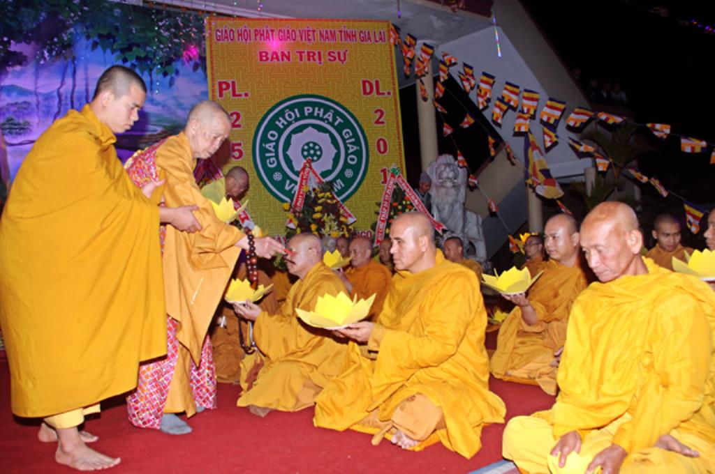 Gia Lai: Ban Trị Sự Phật Giáo VN Tỉnh Gia Lai Long trọng tổ chức Đại Lễ Đức Phật thành Đạo