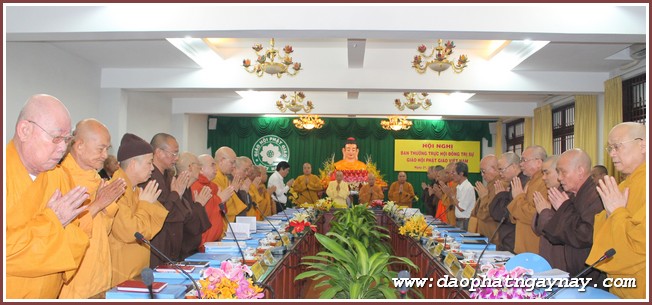 GHPGVN họp dự thảo chương trình hội nghị Ban Thường trực HĐTS