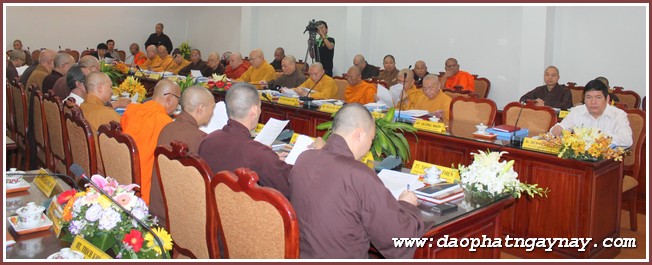 GHPGVN họp dự thảo chương trình hội nghị Ban Thường trực HĐTS