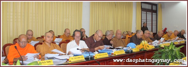 GHPGVN họp dự thảo chương trình hội nghị Ban Thường trực HĐTS