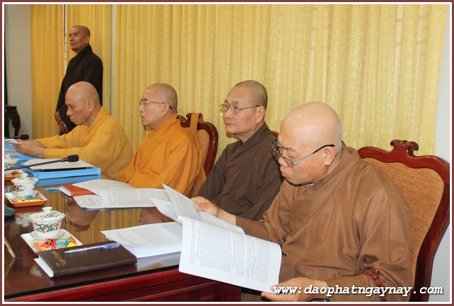 GHPGVN họp dự thảo chương trình hội nghị Ban Thường trực HĐTS