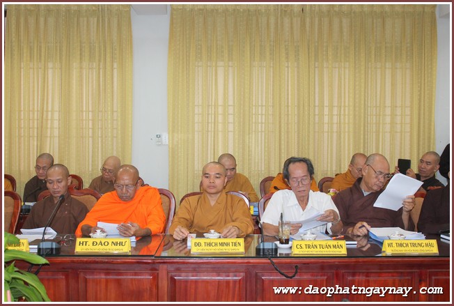 GHPGVN họp dự thảo chương trình hội nghị Ban Thường trực HĐTS