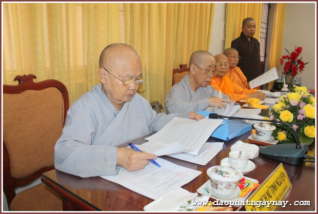 GHPGVN họp dự thảo chương trình hội nghị Ban Thường trực HĐTS