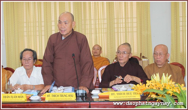 GHPGVN họp dự thảo chương trình hội nghị Ban Thường trực HĐTS