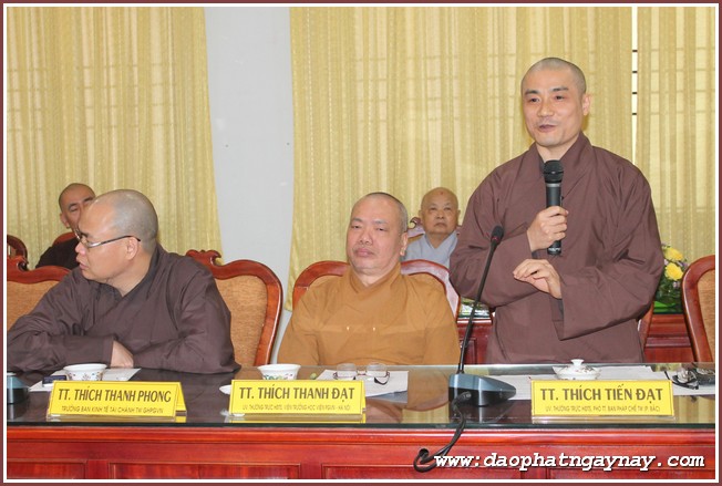 GHPGVN họp dự thảo chương trình hội nghị Ban Thường trực HĐTS