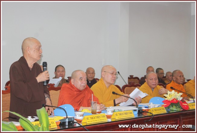 GHPGVN họp dự thảo chương trình hội nghị Ban Thường trực HĐTS