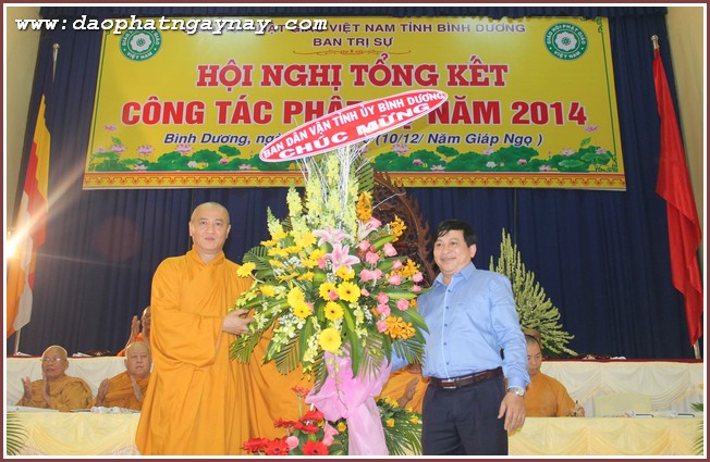 Bình Dương: Hội nghị tổng kết công tác Phật sự 2014