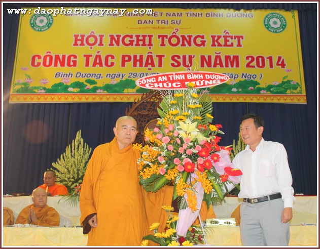Bình Dương: Hội nghị tổng kết công tác Phật sự 2014