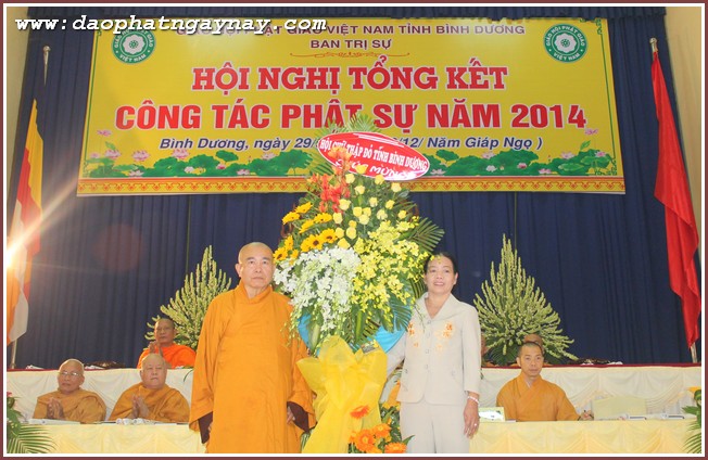 Bình Dương: Hội nghị tổng kết công tác Phật sự 2014