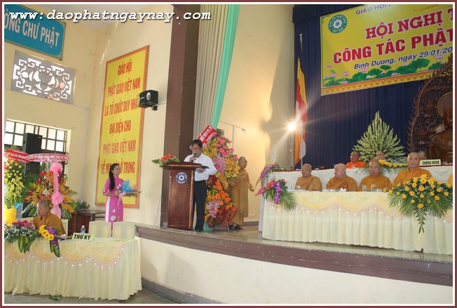 Bình Dương: Hội nghị tổng kết công tác Phật sự 2014