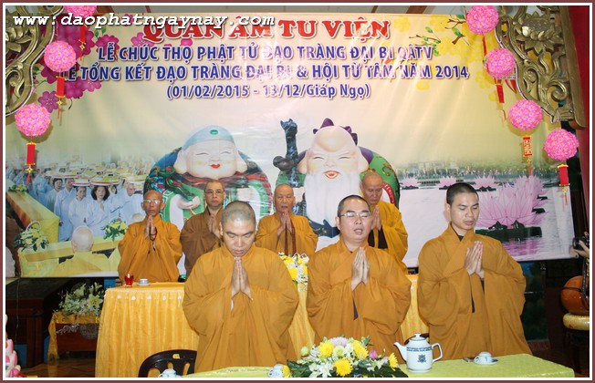 TP. HCM: Quan Âm Tu Viện tổng kết hoạt động Phật sự 2014
