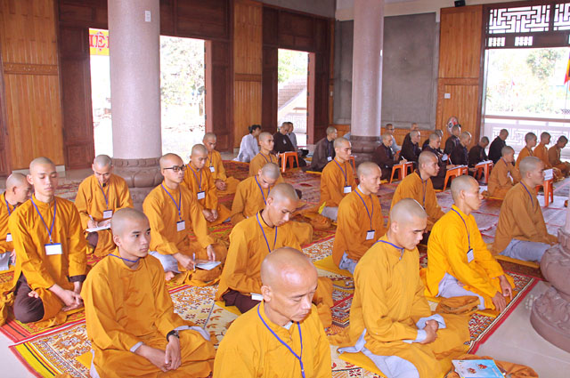 Đăklắc: Khai mạc Khóa Bồi Dưỡng Đạo Hạnh Sa Di và Tập Sự lần thứ 10
