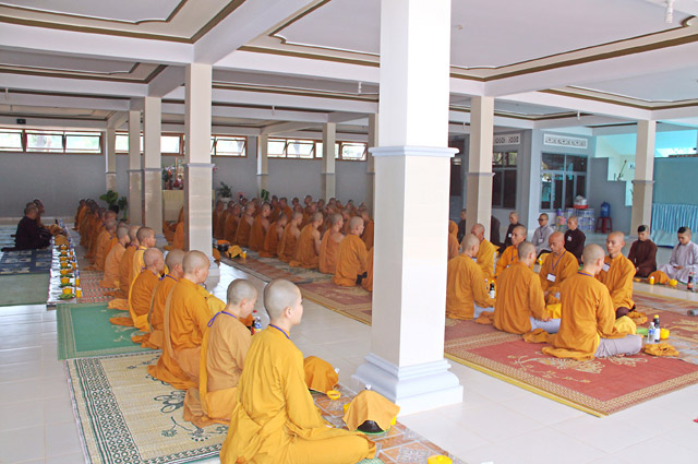 Đăklắc: Khai mạc Khóa Bồi Dưỡng Đạo Hạnh Sa Di và Tập Sự lần thứ 10