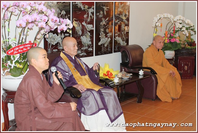 TP.HCM: Phái đoàn Phật giáo Nhật Bản thăm, chúc Tết Chư tôn đức TƯGH