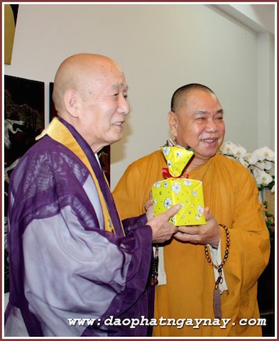 TP.HCM: Phái đoàn Phật giáo Nhật Bản thăm, chúc Tết Chư tôn đức TƯGH