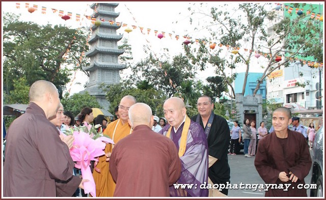 TP.HCM: Phái đoàn Phật giáo Nhật Bản thăm, chúc Tết Chư tôn đức TƯGH