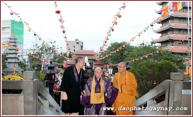 TP.HCM: Phái đoàn Phật giáo Nhật Bản thăm, chúc Tết Chư tôn đức TƯGH