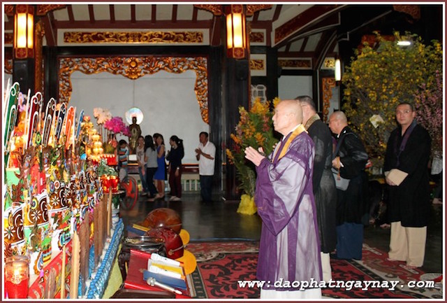 TP.HCM: Phái đoàn Phật giáo Nhật Bản thăm, chúc Tết Chư tôn đức TƯGH