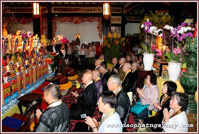 TP.HCM: Phái đoàn Phật giáo Nhật Bản thăm, chúc Tết Chư tôn đức TƯGH