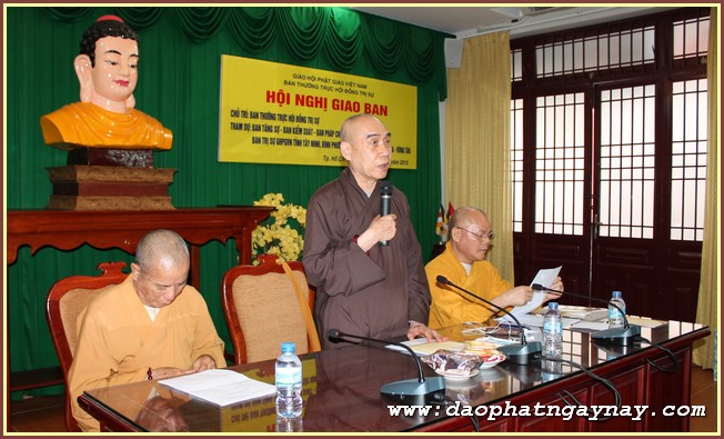 Phiên họp thứ hai về kế hoạch tổ chức Hội Thảo Hoằng Pháp Toàn Quốc năm 2015
