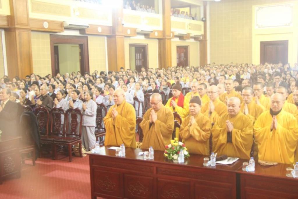 Hà Nội:  Học viện PGVN tại TP.Hà Nội tổ chức Hội nghị gặp mặt đầu xuân Ất Mùi