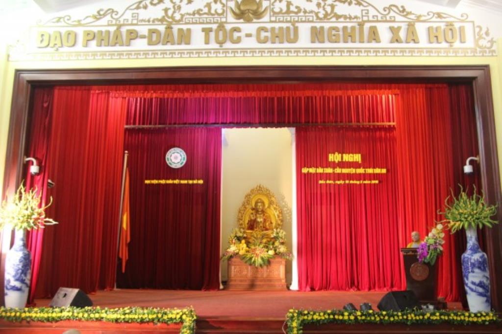 Hà Nội:  Học viện PGVN tại TP.Hà Nội tổ chức Hội nghị gặp mặt đầu xuân Ất Mùi