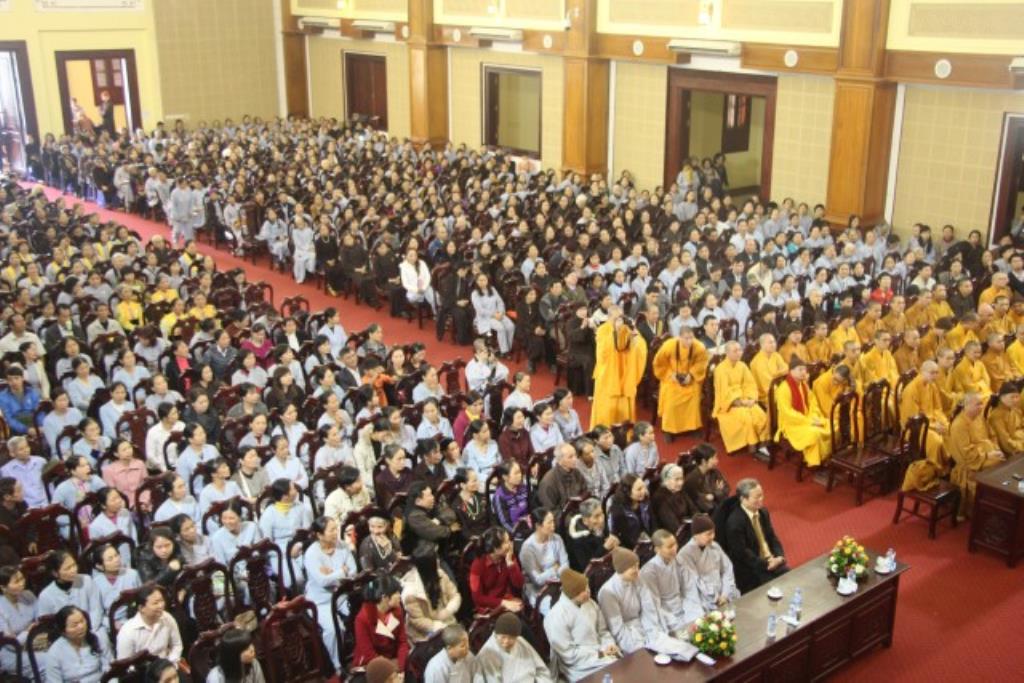 Hà Nội:  Học viện PGVN tại TP.Hà Nội tổ chức Hội nghị gặp mặt đầu xuân Ất Mùi