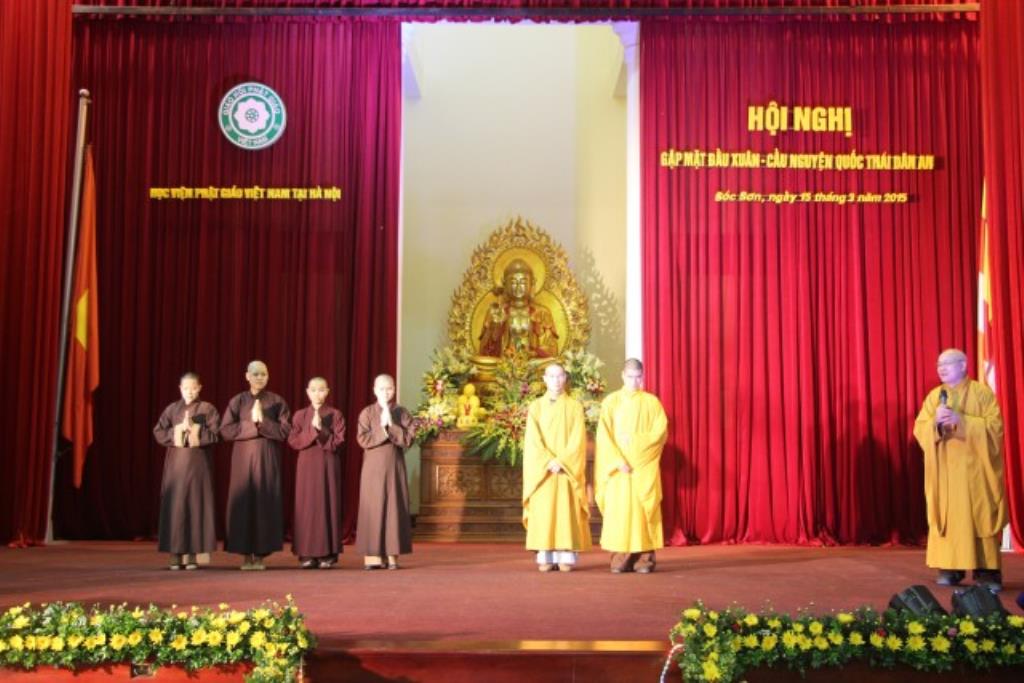 Hà Nội:  Học viện PGVN tại TP.Hà Nội tổ chức Hội nghị gặp mặt đầu xuân Ất Mùi