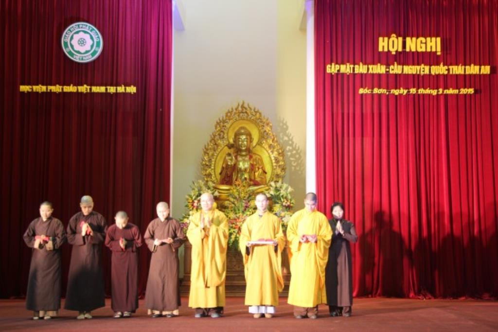 Hà Nội:  Học viện PGVN tại TP.Hà Nội tổ chức Hội nghị gặp mặt đầu xuân Ất Mùi