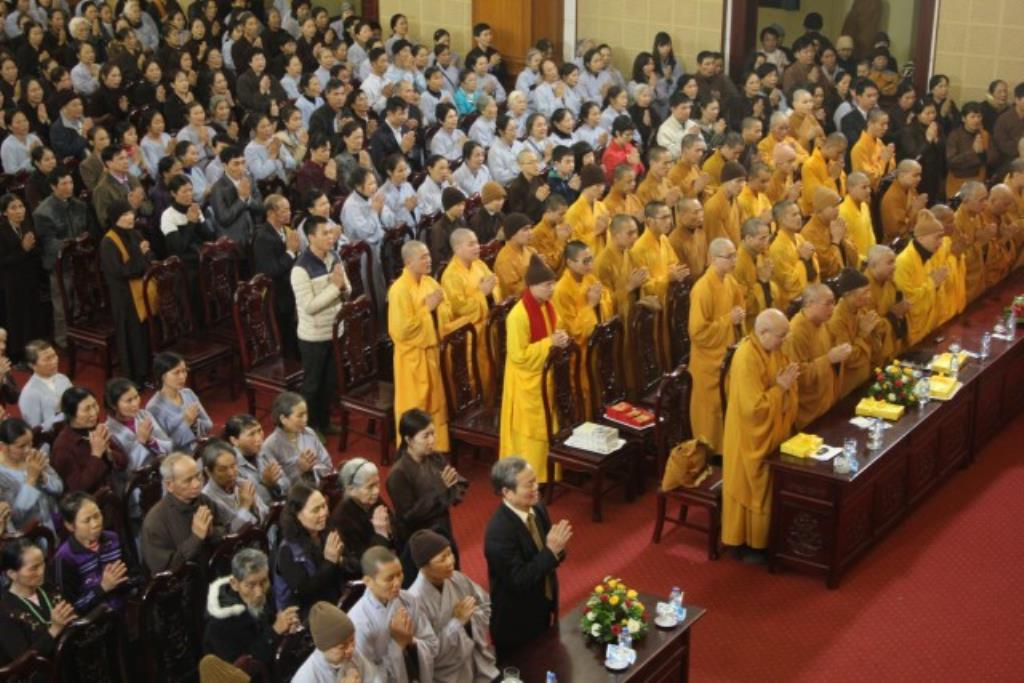 Hà Nội:  Học viện PGVN tại TP.Hà Nội tổ chức Hội nghị gặp mặt đầu xuân Ất Mùi