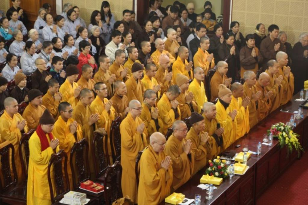 Hà Nội:  Học viện PGVN tại TP.Hà Nội tổ chức Hội nghị gặp mặt đầu xuân Ất Mùi