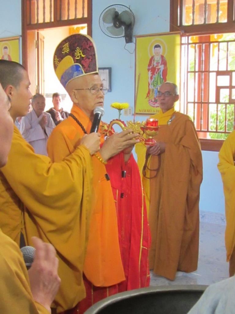 Chùa Minh Châu tổ chức lễ lạc thành giảng đường và an vị Tây phương tam thánh